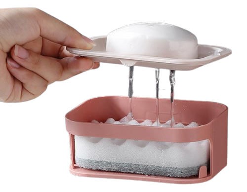 Double Layer Bathroom Soap Holder 1