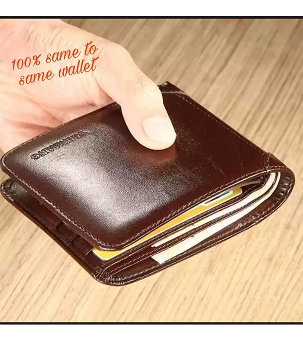 Men's Stylish Pocket Wallet Chocolate Color 1