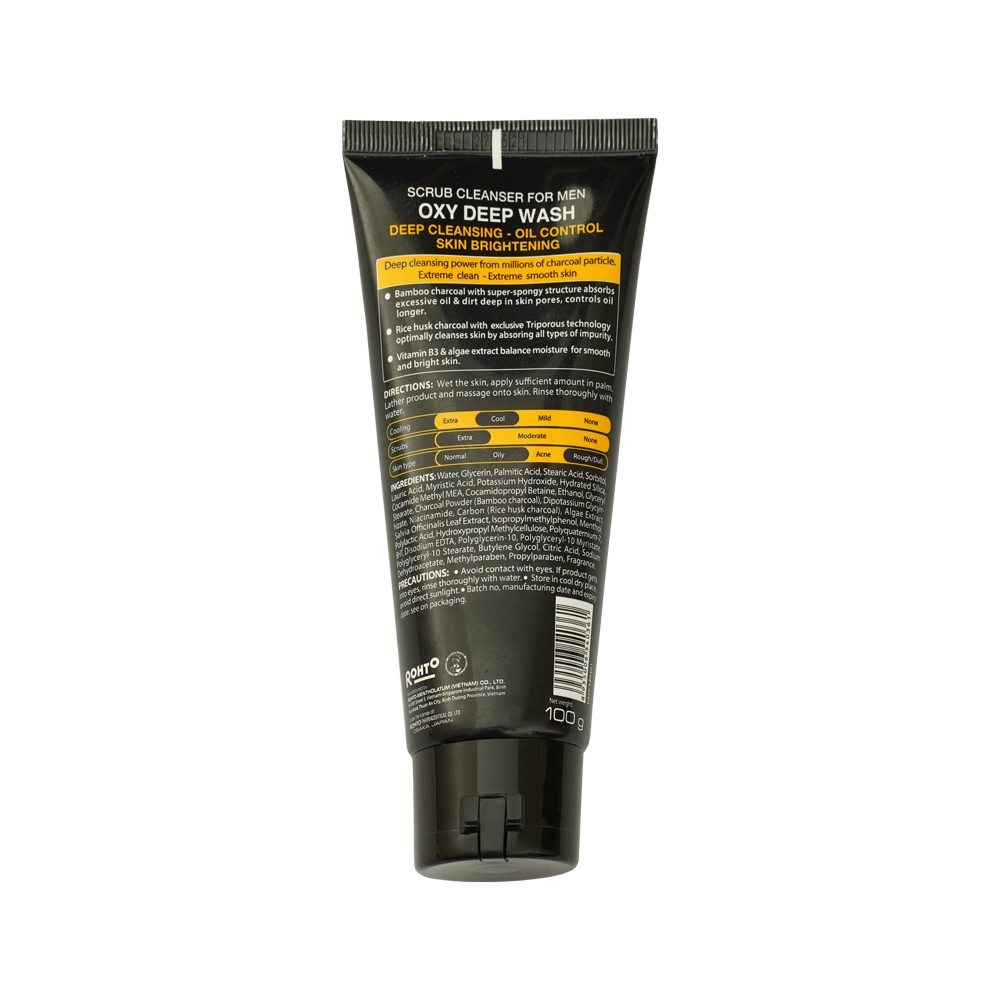 Oxy Deep Wash Men's Face Wash 100gm 1