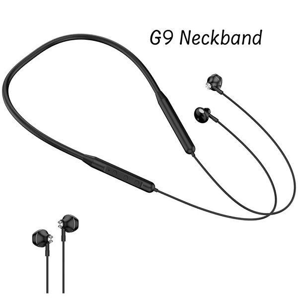 GearUP G9 Neckband Magnetic Metal Earphone With Good Quality Microphone 1