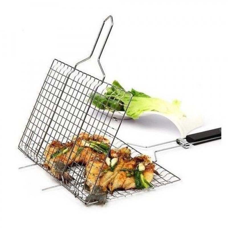 BBQ Net Holder Clip-Silver Color