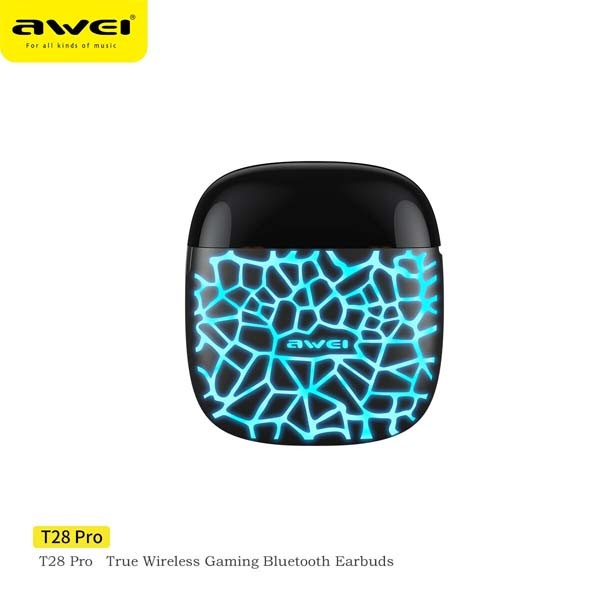 Awei T28 Pro RGB Gaming Earbuds 3